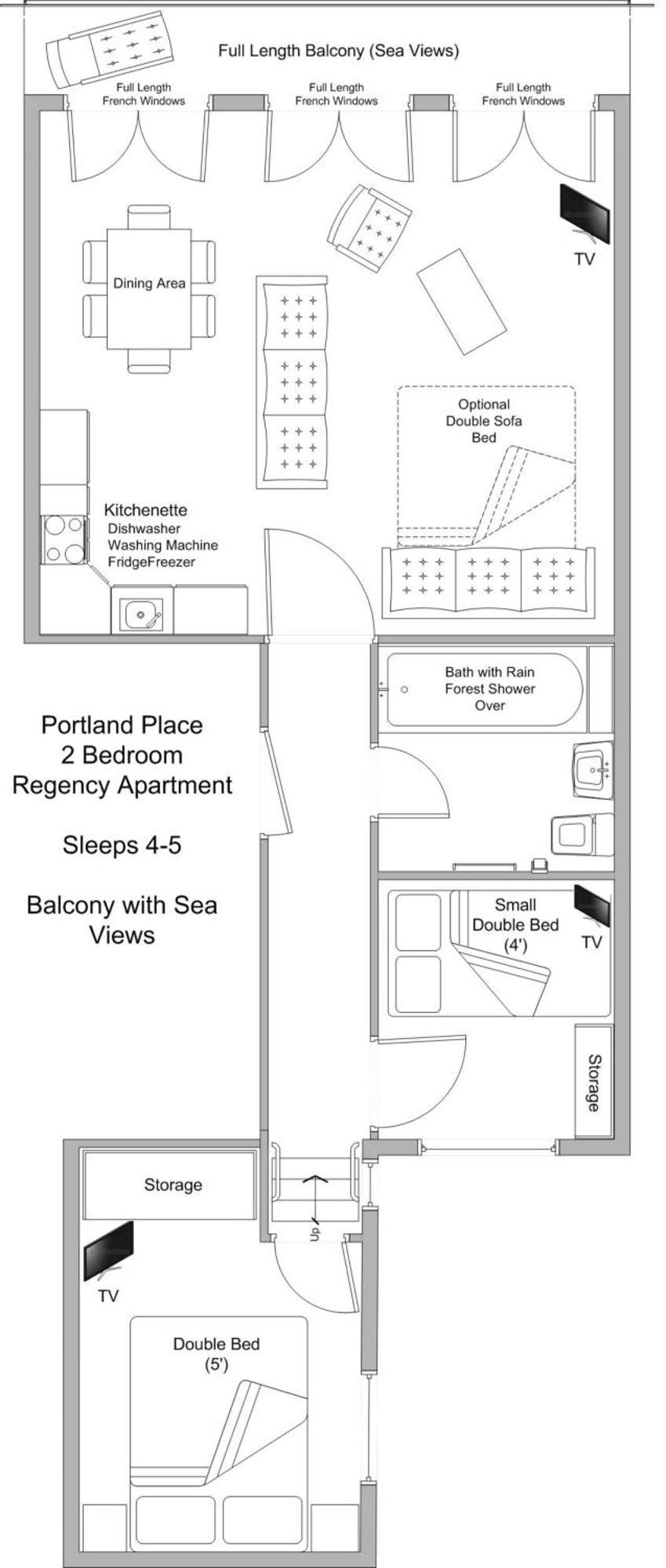 Portland Place Διαμέρισμα Μπράιτον Εξωτερικό φωτογραφία