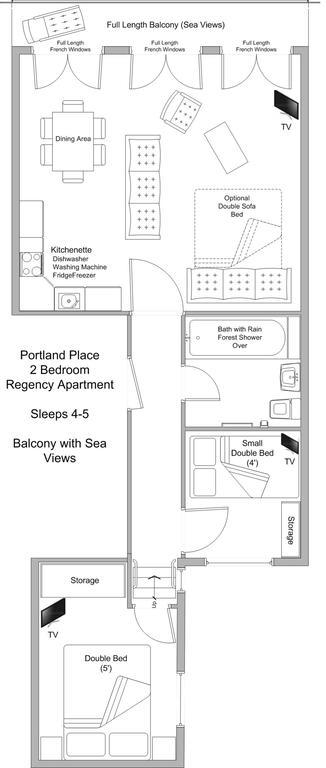 Portland Place Διαμέρισμα Μπράιτον Εξωτερικό φωτογραφία
